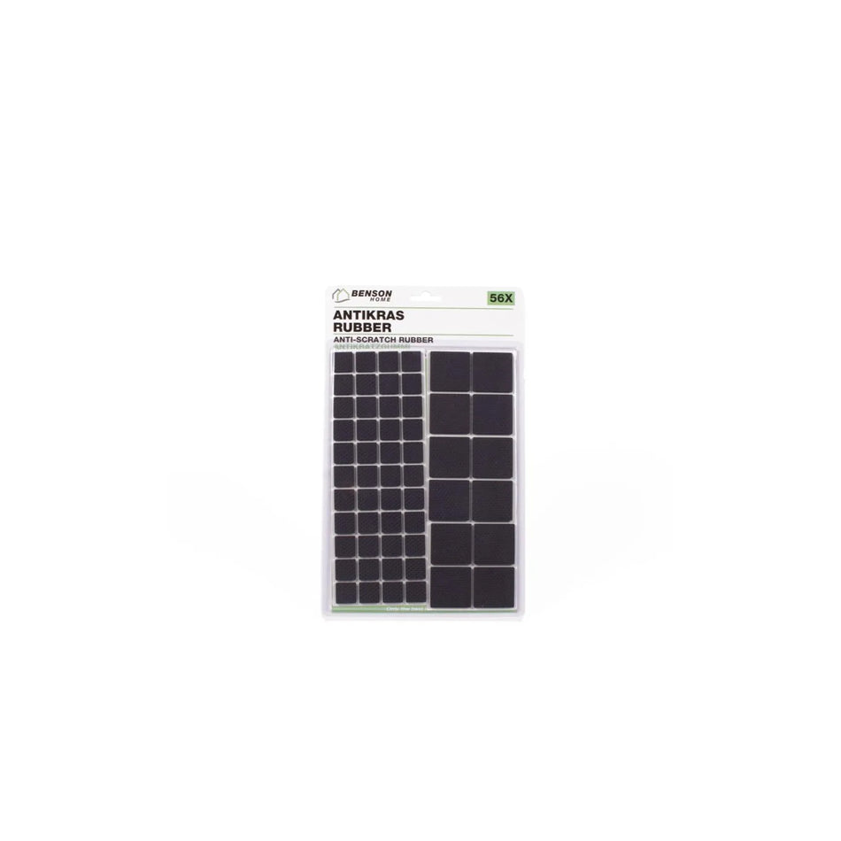 Benson Antikras rubber 56 dlg zwart