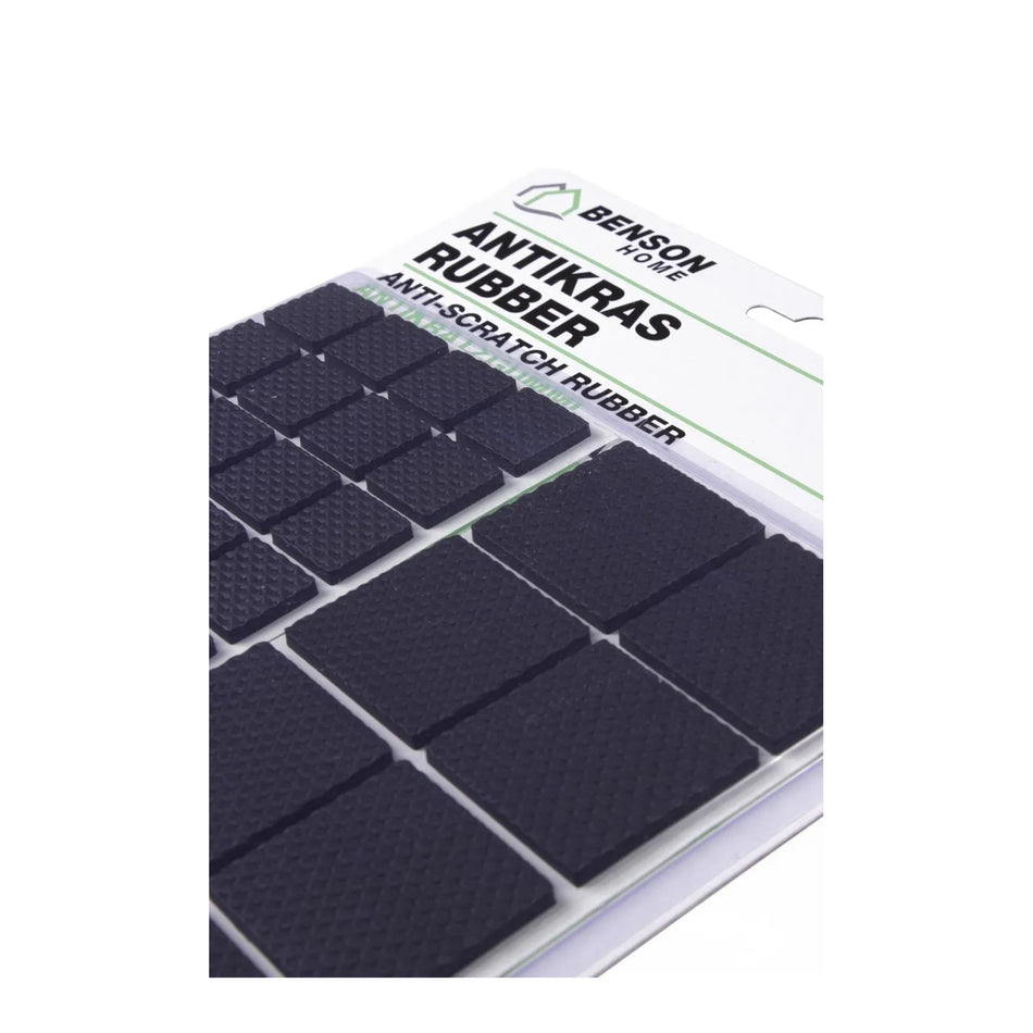 Benson Antikras rubber 56 dlg zwart