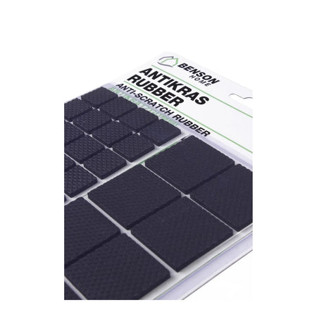 Benson Antikras rubber 56 dlg zwart