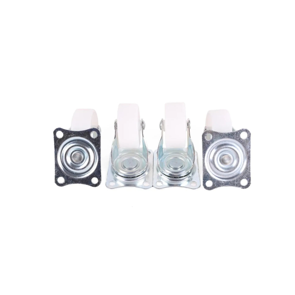 Benson Tools Zwenkwiel set 50 mm wit 4 dlg