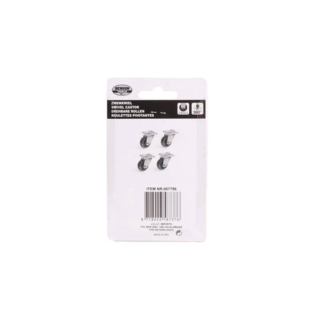 Benson Tools Zwenkwiel set 50 mm zwart 4 dlg