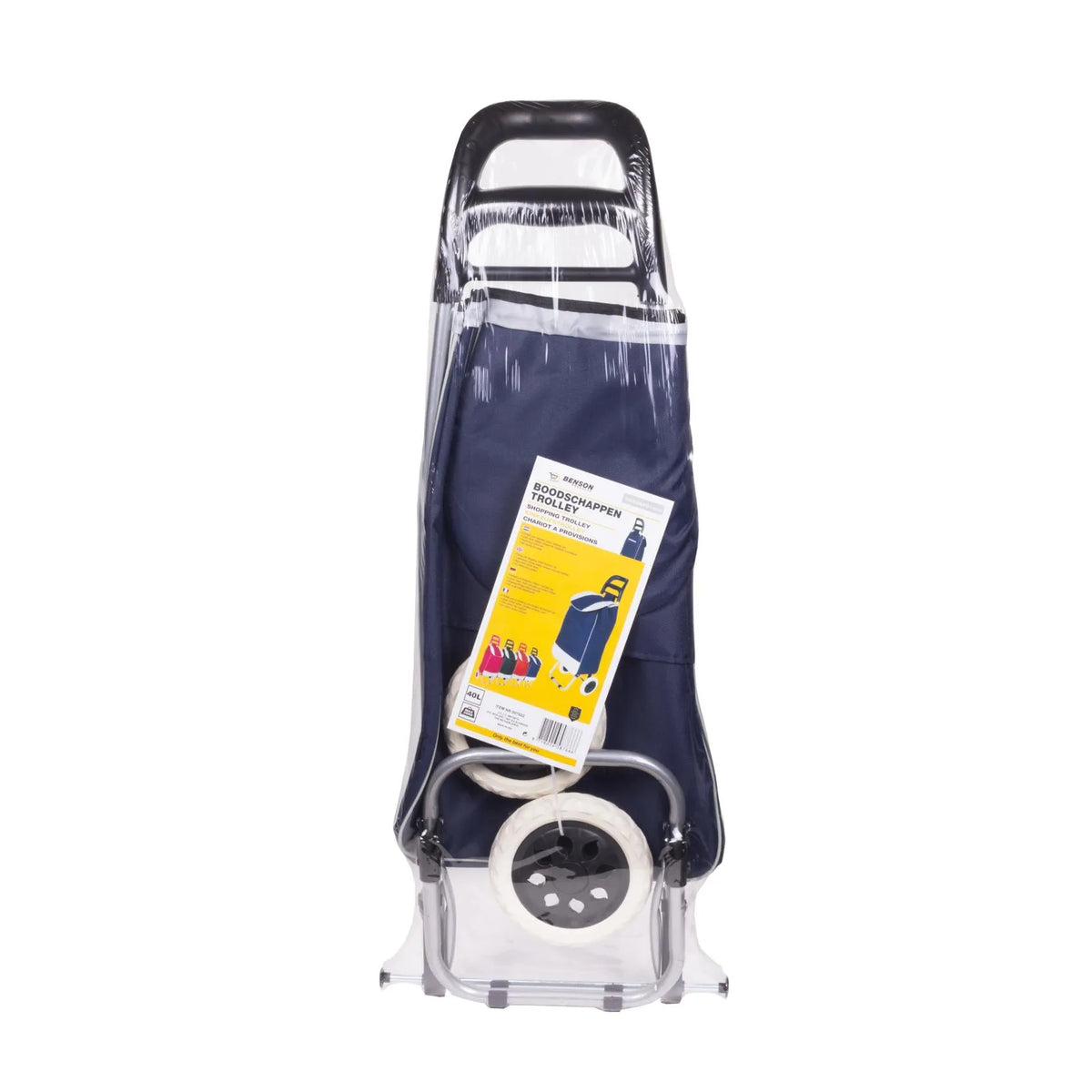 Benson Boodschappentrolley 96 x 34 x 21 cm fun color