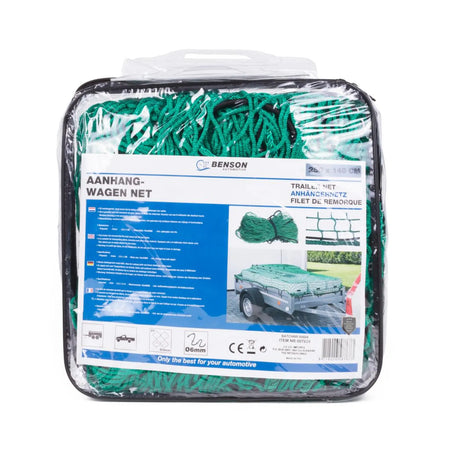 Benson Automotive Aanhangwagen net 2,5 x 1,40 in tas Profi