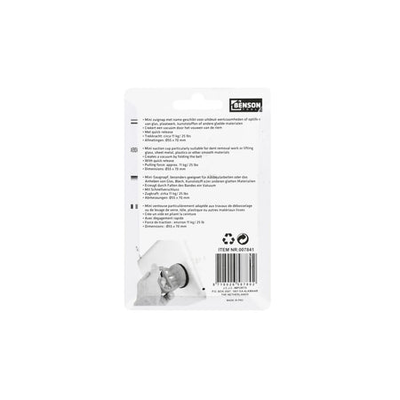 Benson Tools Zuignap mini 25 lbs