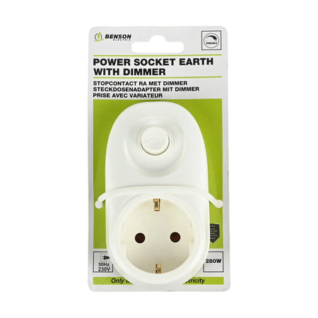 Benson Electric Stopcontact RA met dimmer