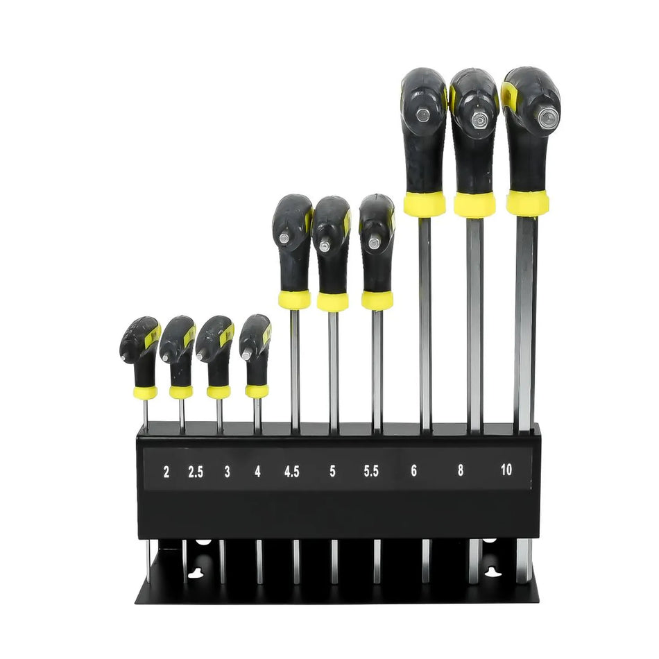 Benson Tools Inbus 10 dlg standaard Cr-V