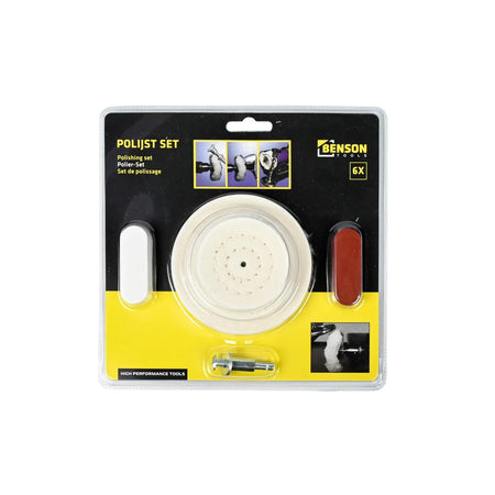 Benson Tools Polijst set 6 dlg