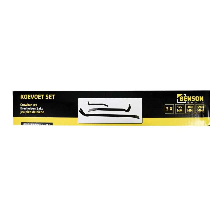 Benson Tools Koevoetset 3 dlg