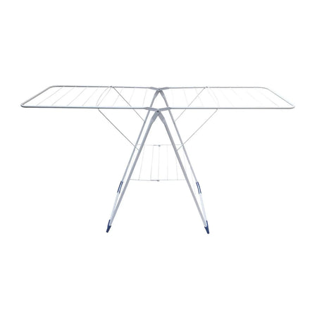 Handelsonderneming Diverza Droogrek wit opvouwbaar 152 x 50 x 87 cm