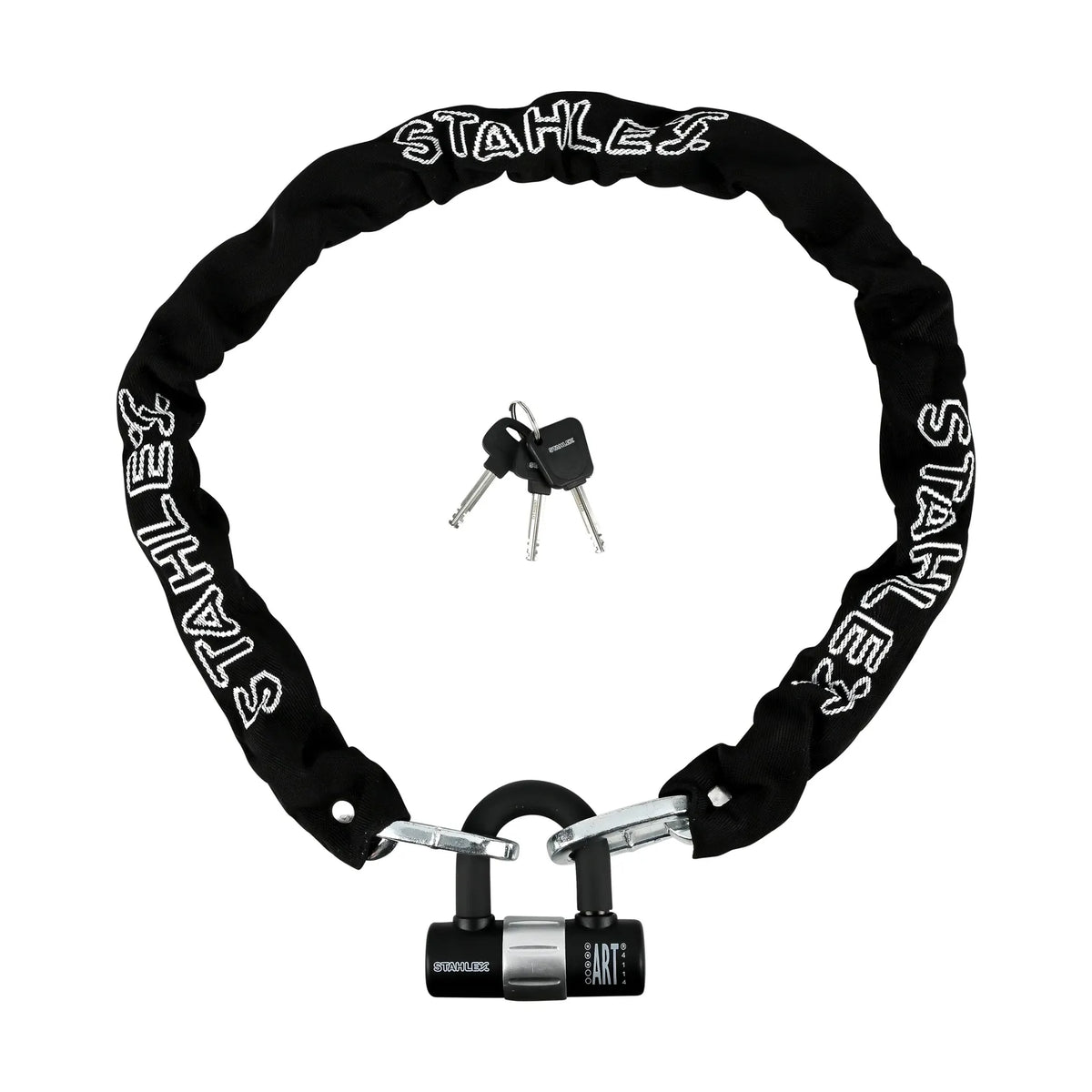 Stahlex Ketting + hangslot 302 ART*** 10 x 1200 mm