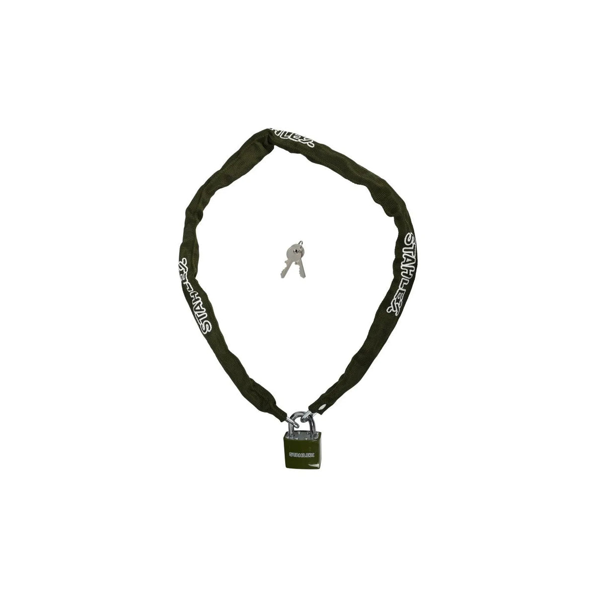 Stahlex Ketting + hangslot Rocksolid 5 x 1000 mm mix
