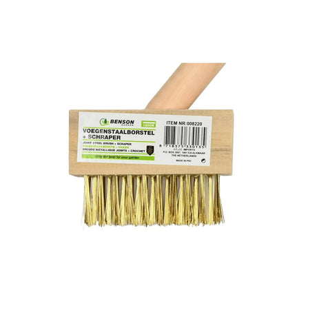 Benson Garden Voegenstaalborstel met steel 120 cm