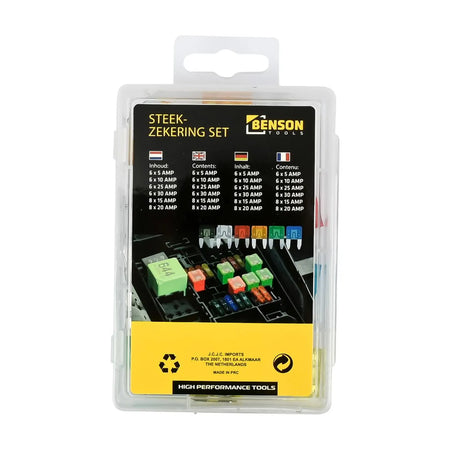 Benson Tools Steekzekering set 40 dlg