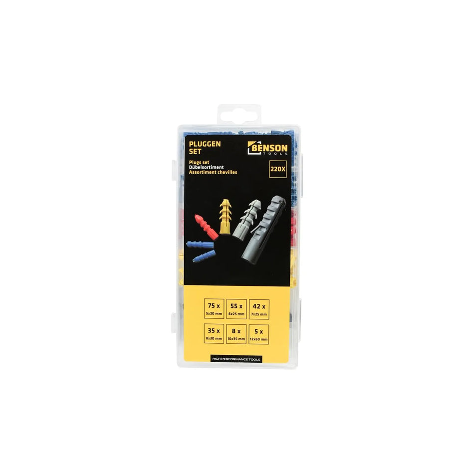 Benson Tools Pluggen set 220 dlg