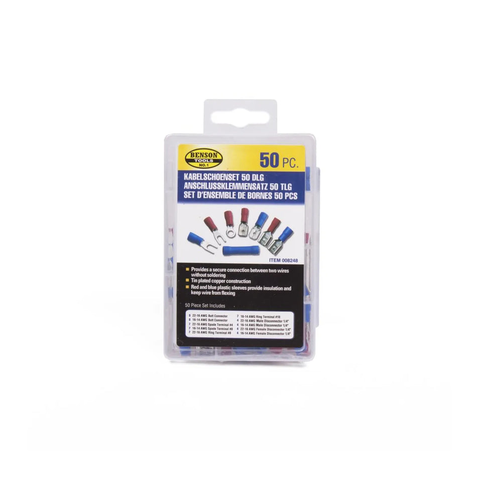 Benson Automotive Kabelschoenset 50-delig