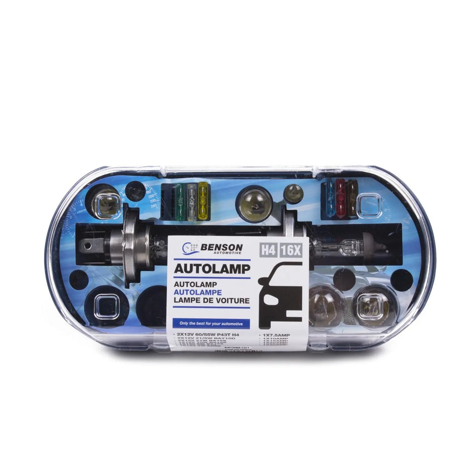 Benson Automotive Autolamp h4 12 V/16-delig set jumbo box E4
