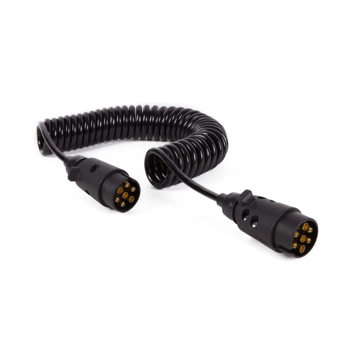 Benson Automotive Verlengkabel 7 polig krul 4.5 m kabel