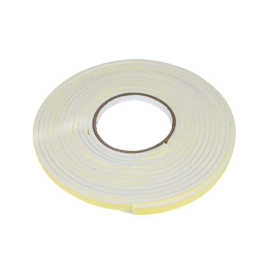 Benson Products Tochtband foam 9 x 5 mm 5.5 mtr wit