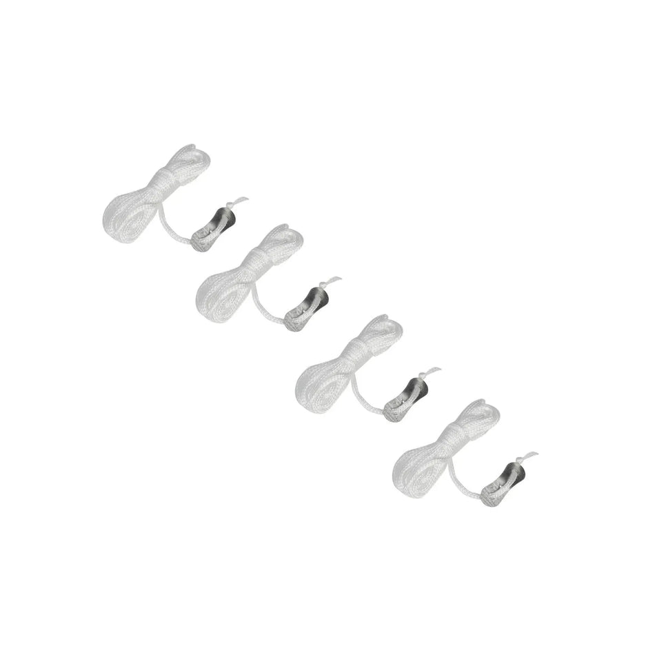 Benson Outdoor Touw scheerlijn 4 mm x 3.5 mtr + klemmen