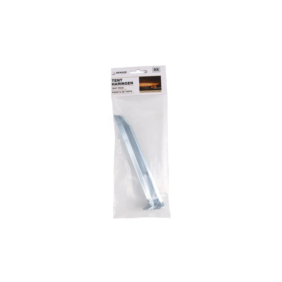Benson Outdoor Tentharingen halfrond 17.5 cm 8 dlg