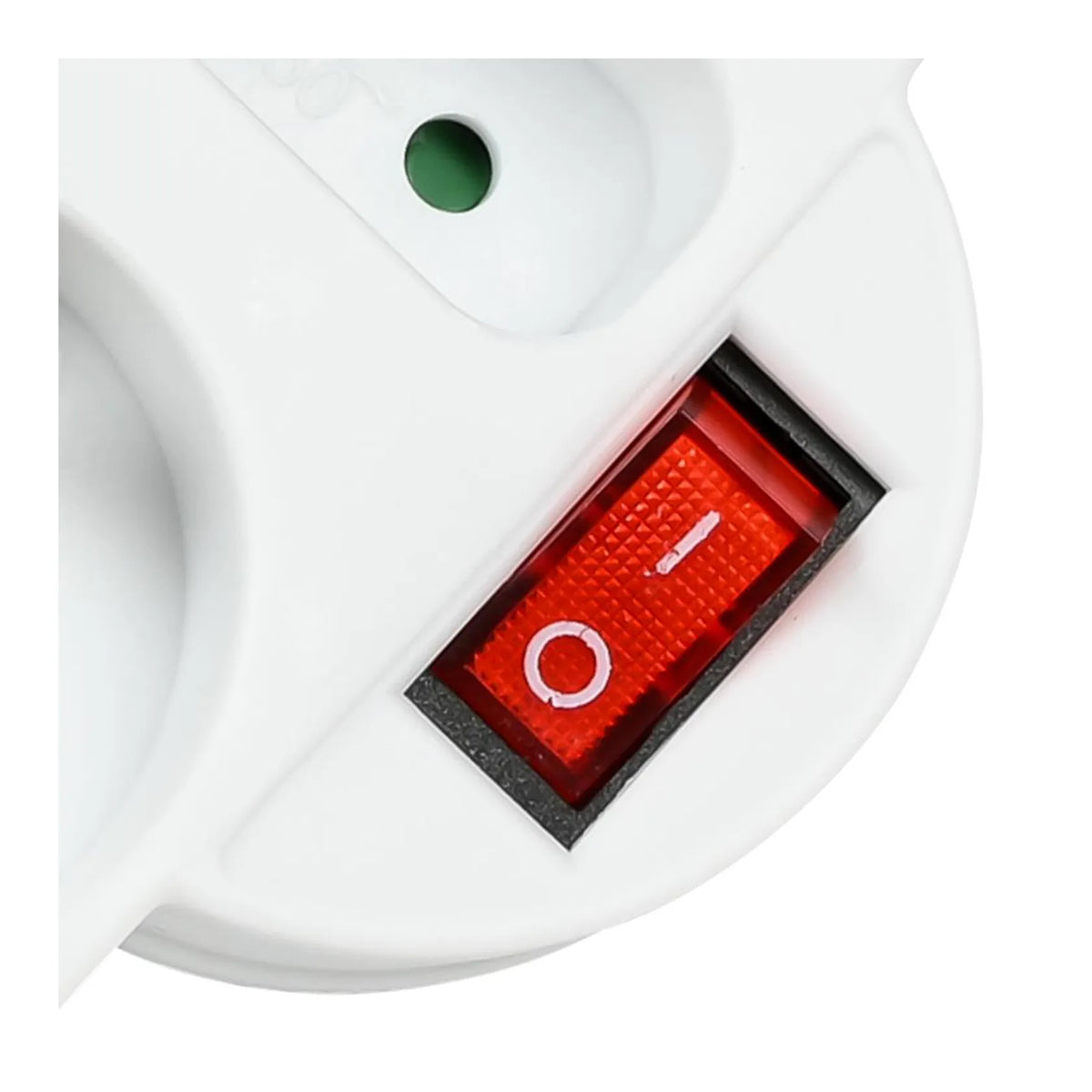 Benson Electric Stopcontact type E + schakelaar euro 3-weg