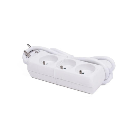 Benson Electric Stekkerdoos type E 3-voudig + 1.5 mtr wit