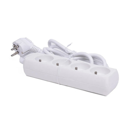 Benson Electric Stekkerdoos type E 4-voudig + 1.5 mtr wit