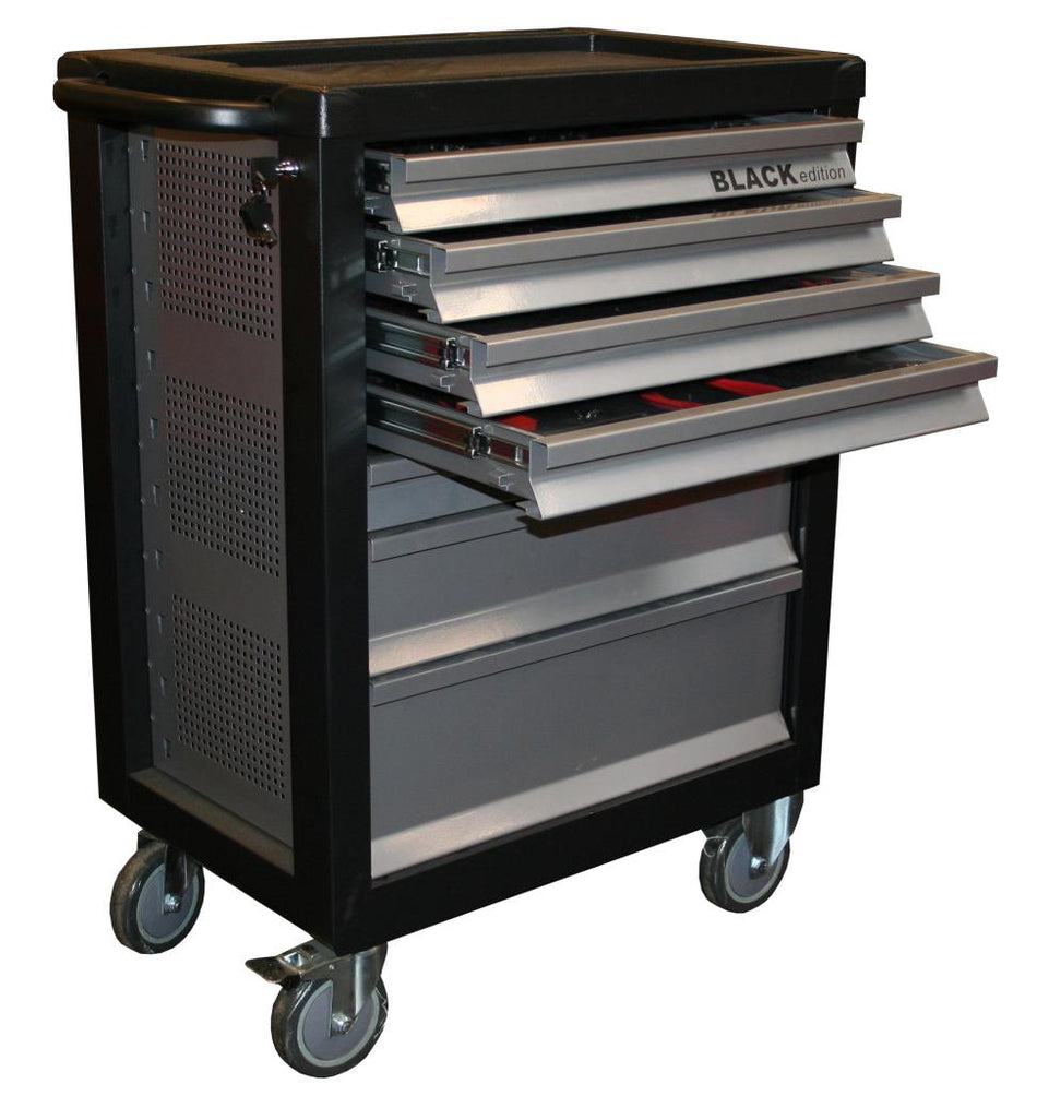 Benson Tools Gereedschapstrolley 7 laden 1125-delig black edition
