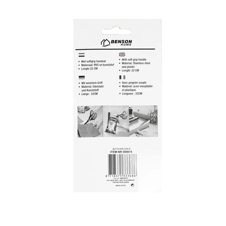 Benson Huishoudschaar 8.5" actie