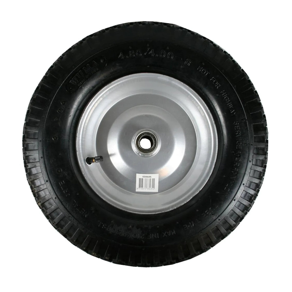 Benson Tools Wiel + band groot 4.00-8" stalen velg