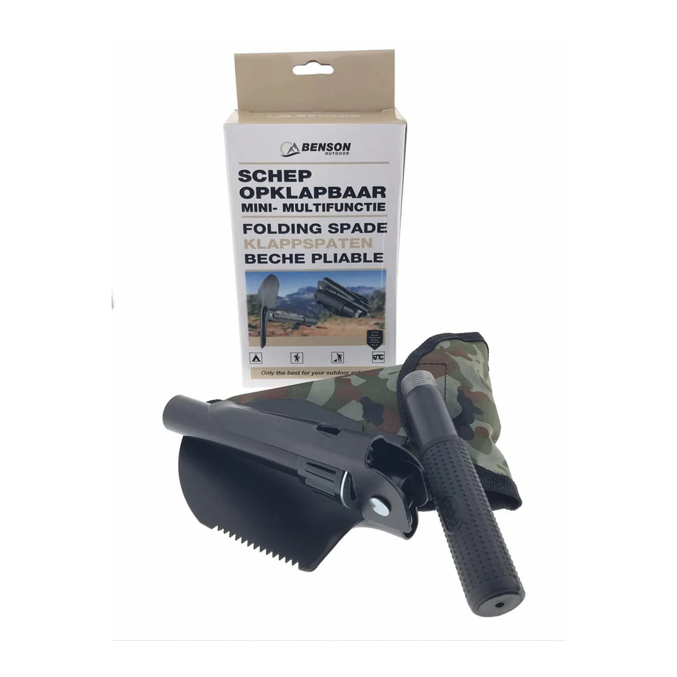 Benson Outdoor Schep opklapbaar mini multifunctioneel