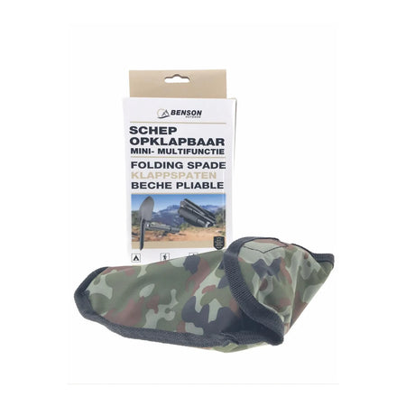 Benson Outdoor Schep opklapbaar mini multifunctioneel