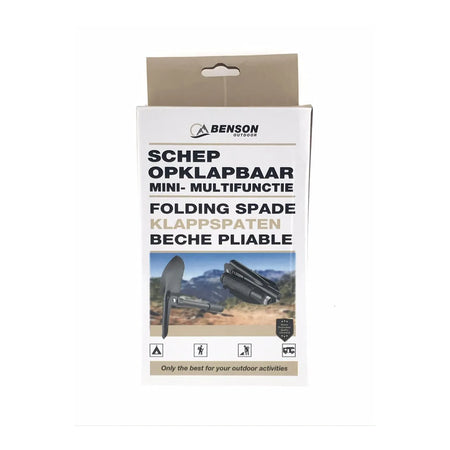 Benson Outdoor Schep opklapbaar mini multifunctioneel
