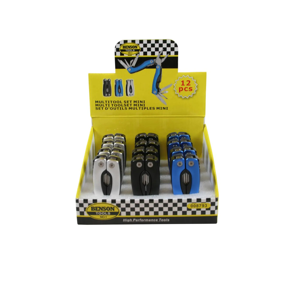 Benson Tools Multitool 9-in-1 7 cm display