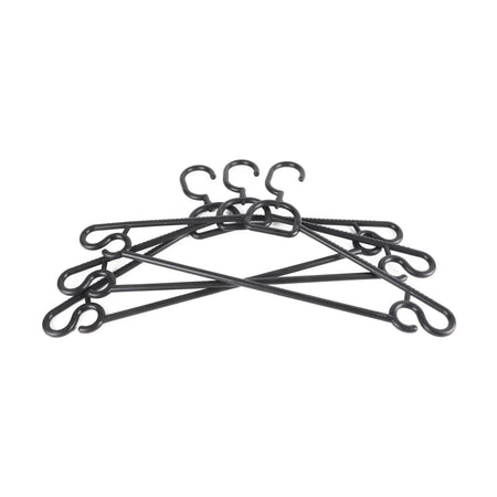 Benson Kledinghangers 3 dlg zwart