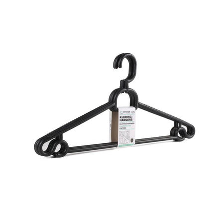 Benson Kledinghangers 3 dlg zwart