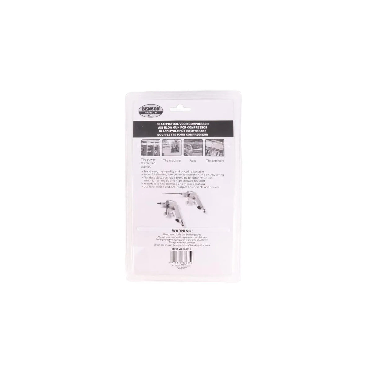 Benson Tools Blaaspistool voor compressor
