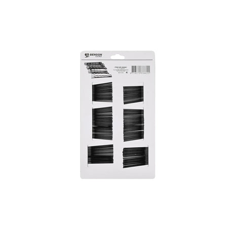 Benson Care Haarspelden 200 dlg zwart