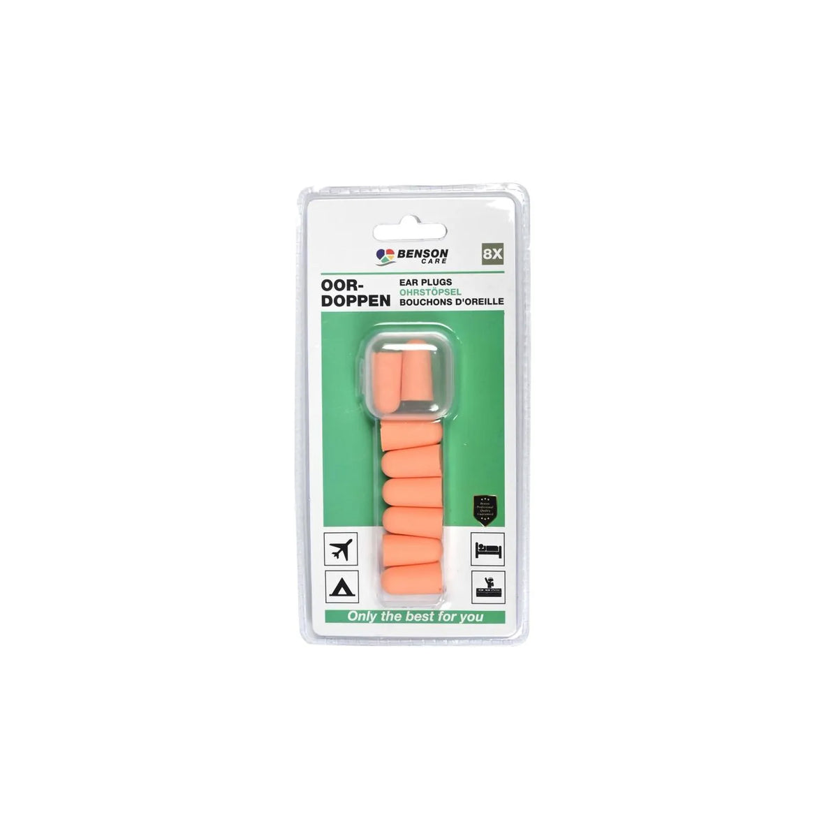 Benson Care Oordoppen 8 dlg