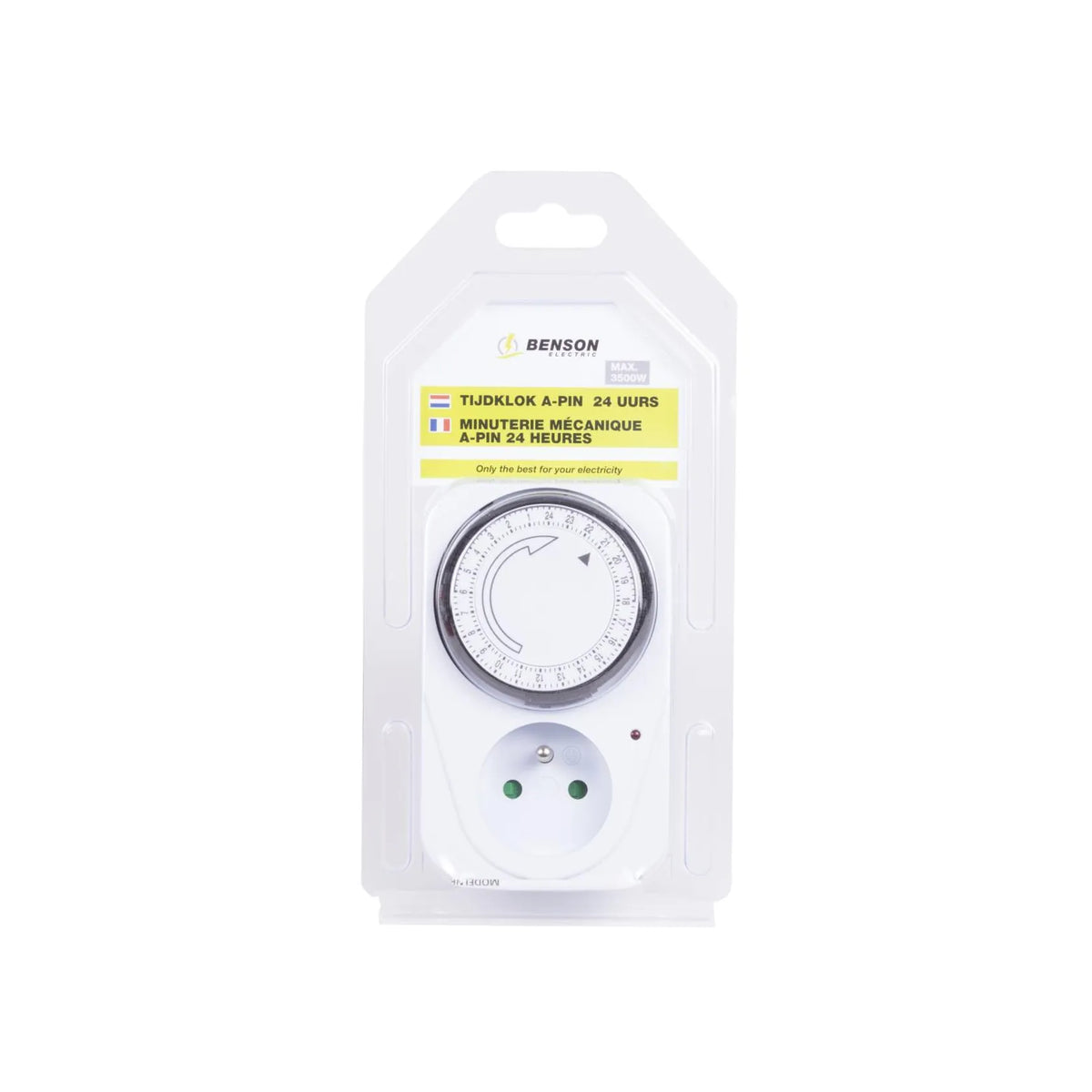Benson Electric Tijdklok E type 24 uurs