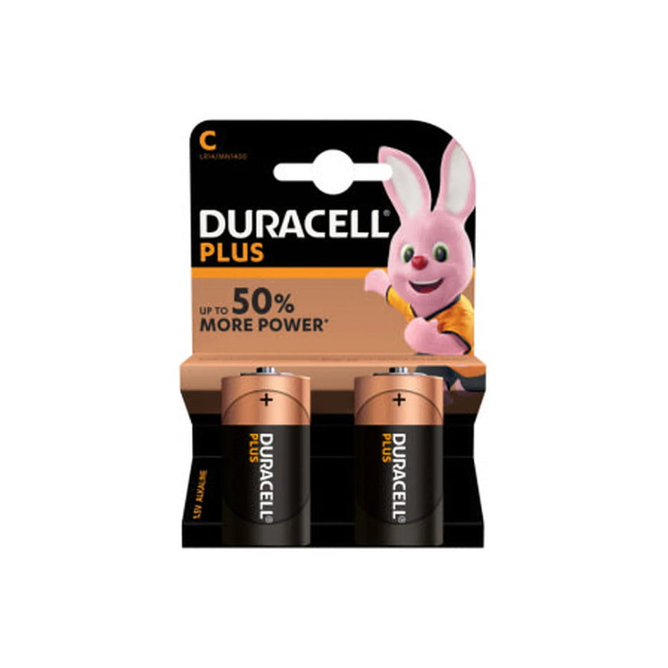 Duracell plus C (LR14/MN1400) duralock 2 dlg