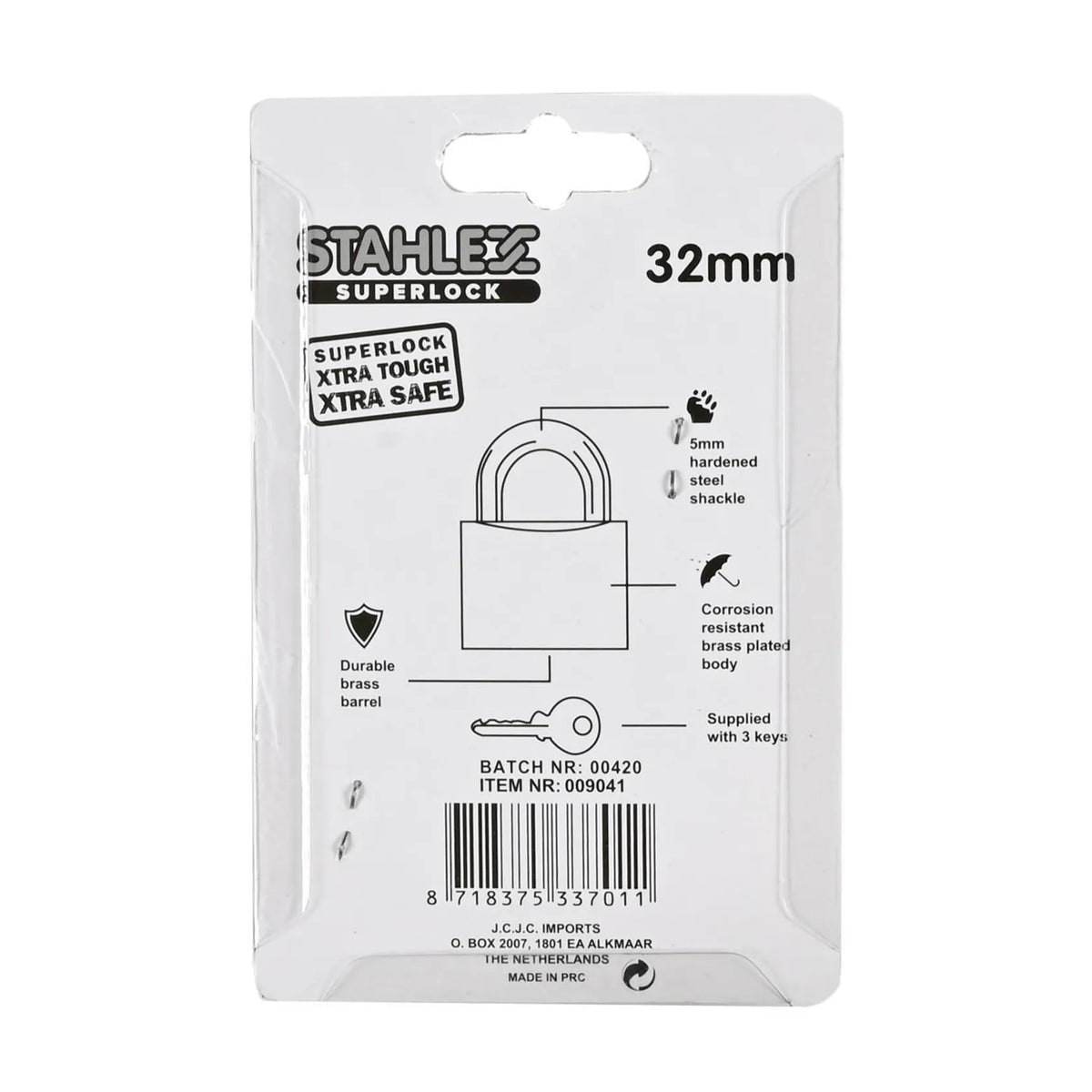 Stahlex Hangslot 32 mm