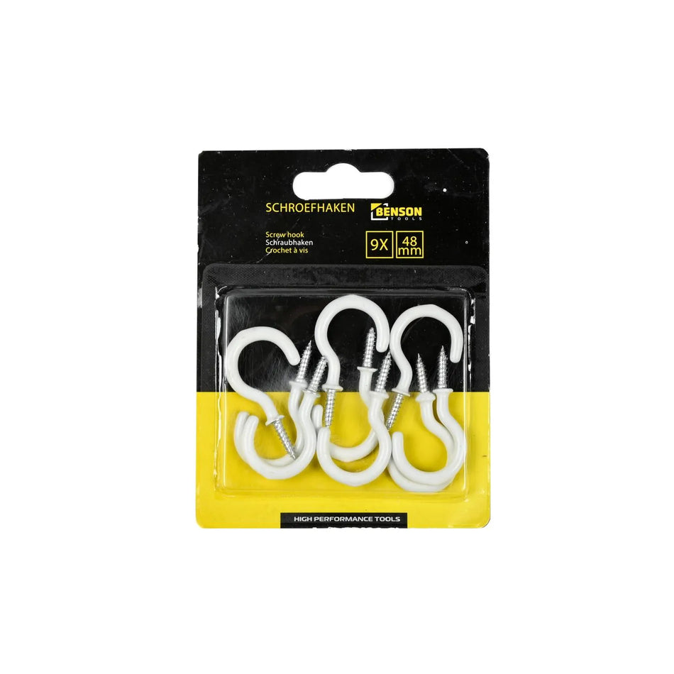Benson Tools Schroefhaken 48 mm 9 dlg
