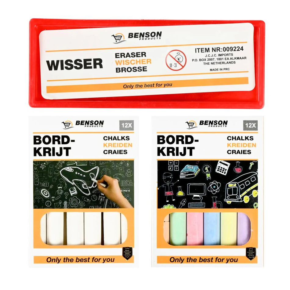 Benson Products Bordkrijt + wisser