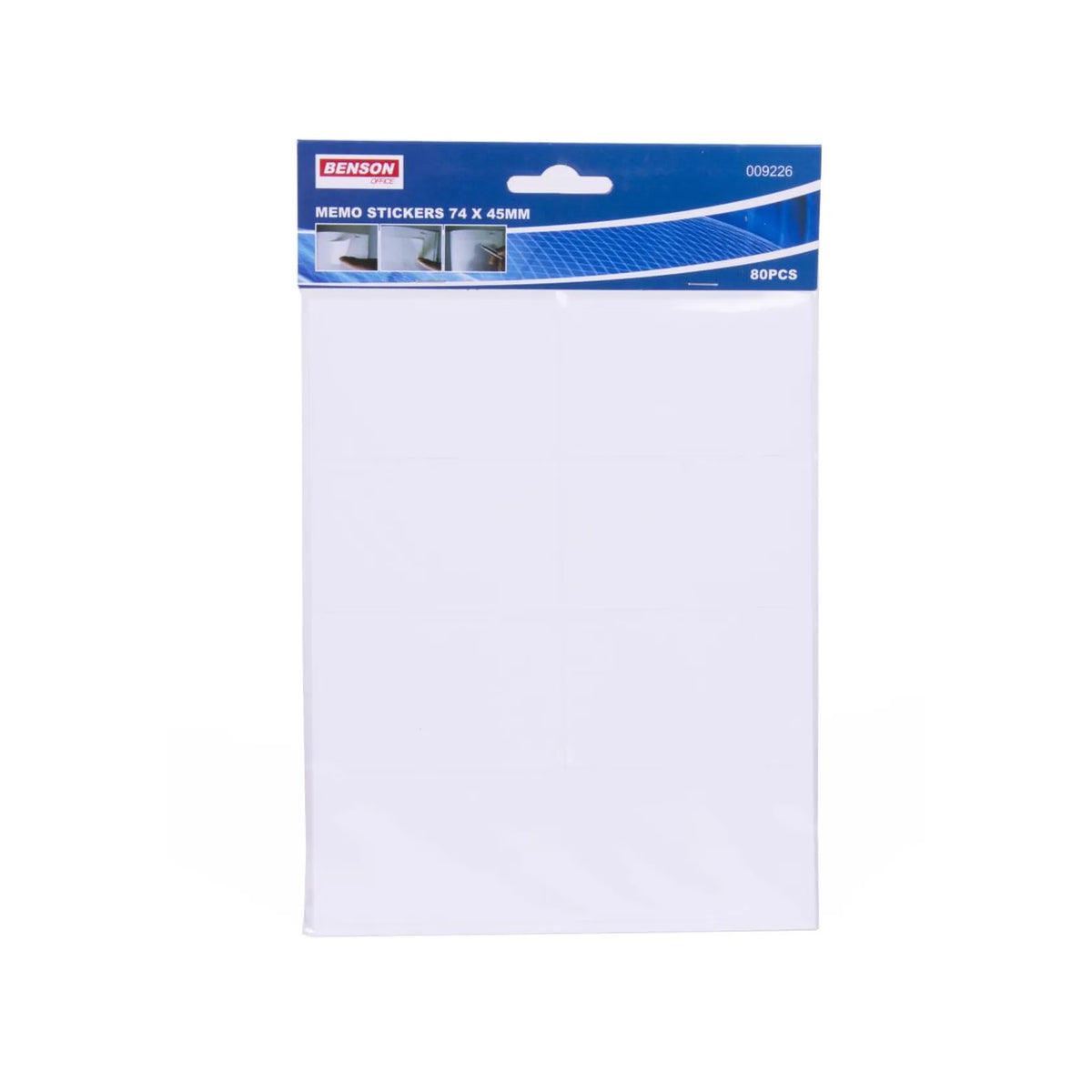 Benson Products Memo stickers 74 x 45 mm 80 dlg