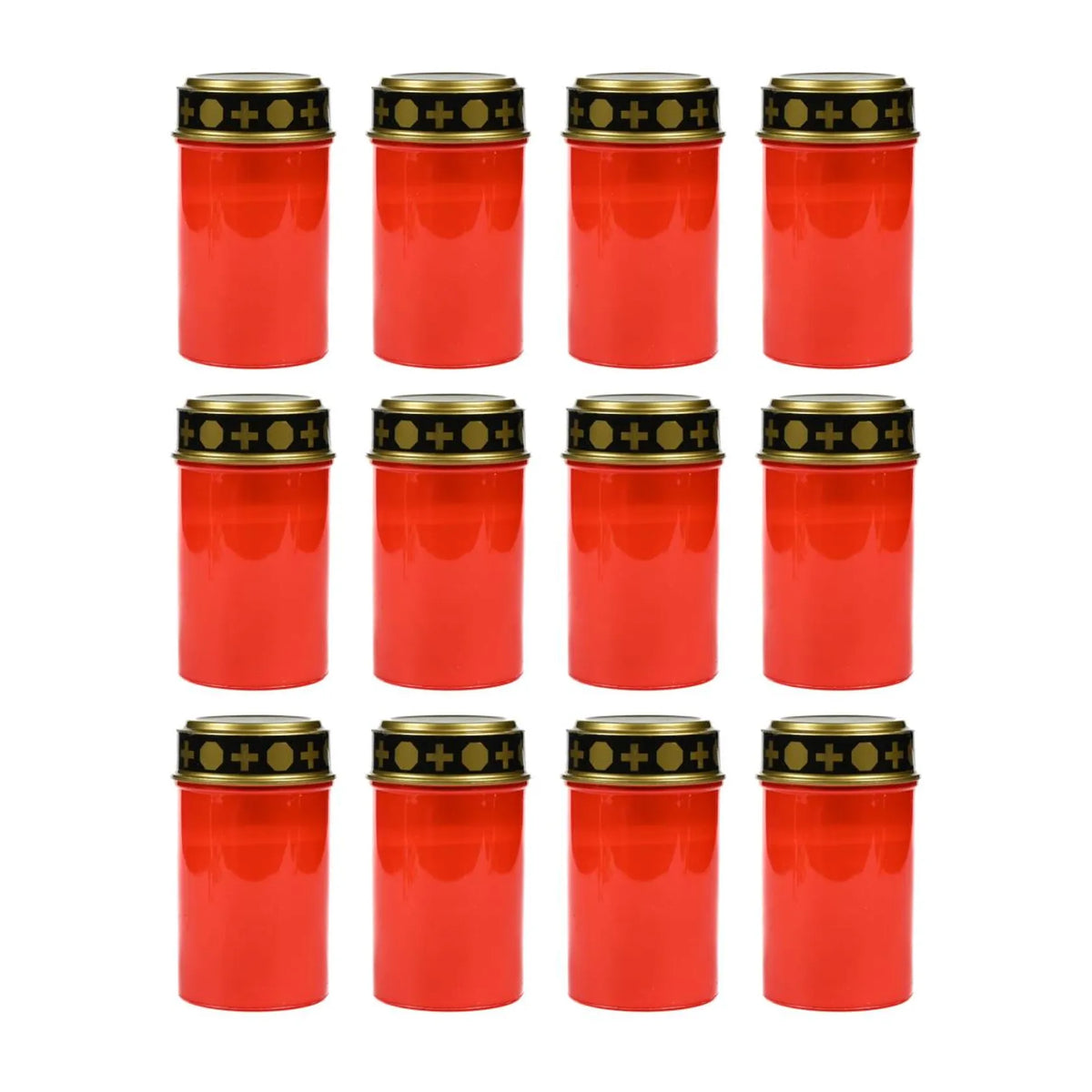 Benson Outdoor Rouwlicht op batterij rood display