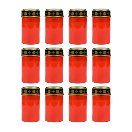 Benson Outdoor Rouwlicht op batterij rood display