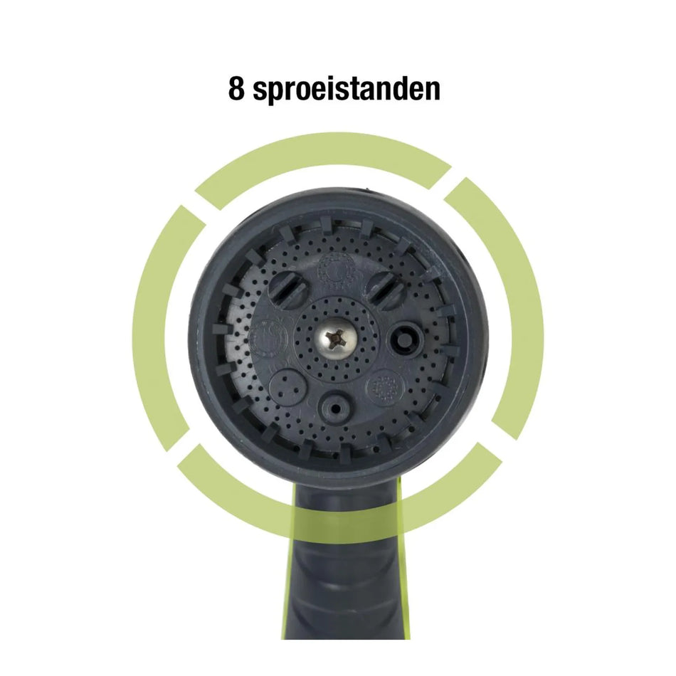 Douchepistool met vingerbediening