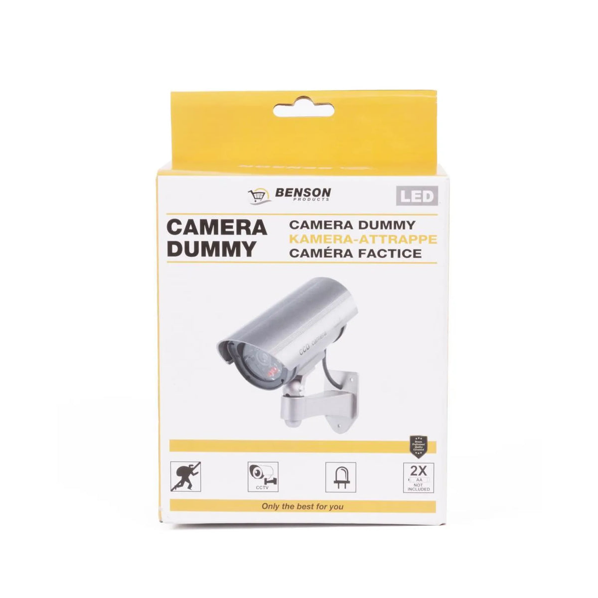 Benzon Products Camera dummy + LED profi