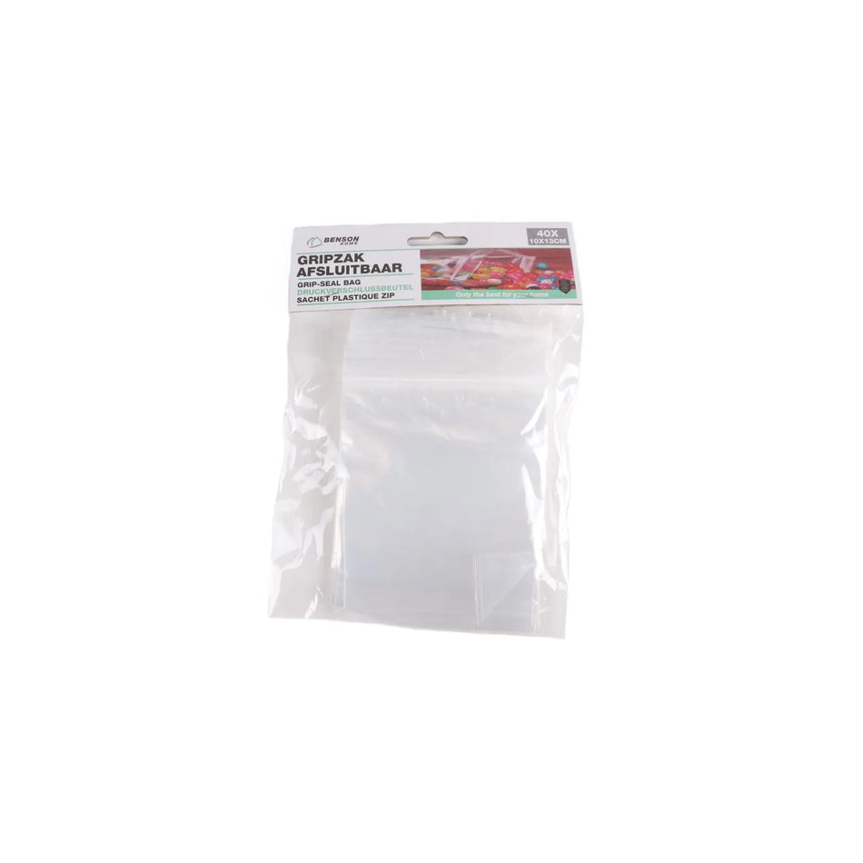 Benson Gripzak afsluitbaar 40 dlg 10 x 13 cm